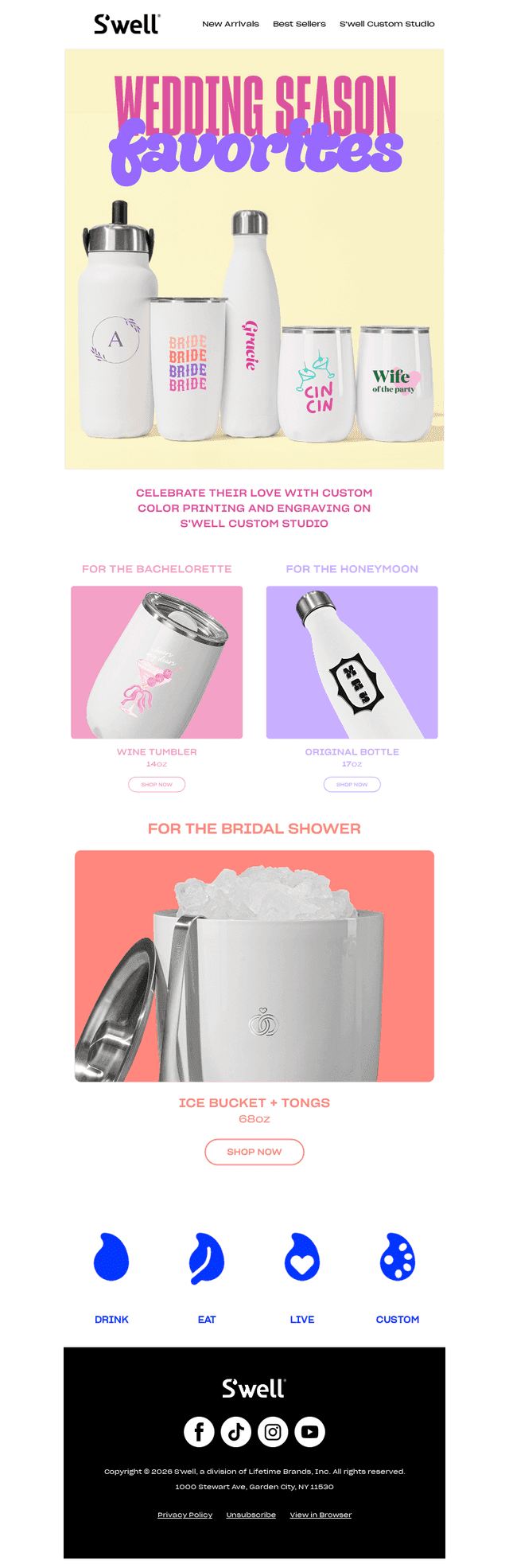 Swell Bottle email from Sat, Apr 4, 2026