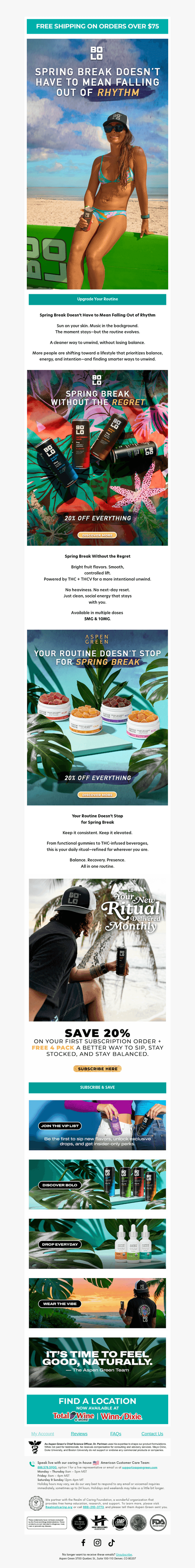 20% Off Everything — Stay in Rhythm 🌊