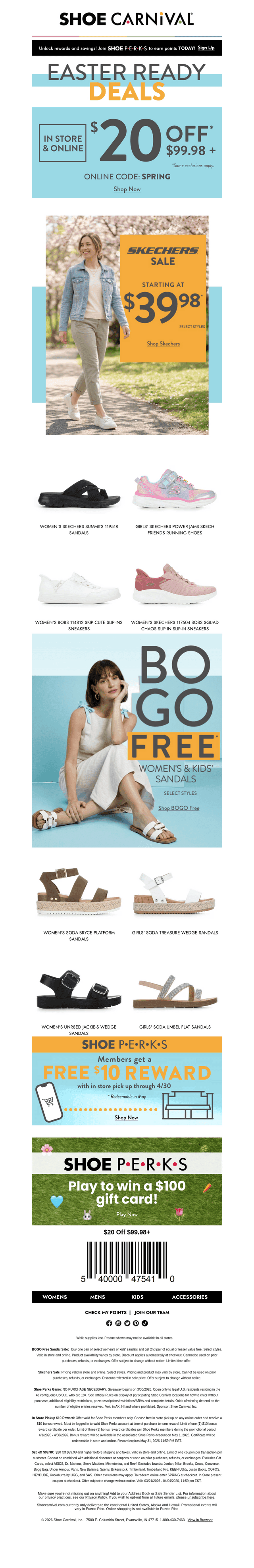Get Easter Ready: $20 Off for a Limited Time