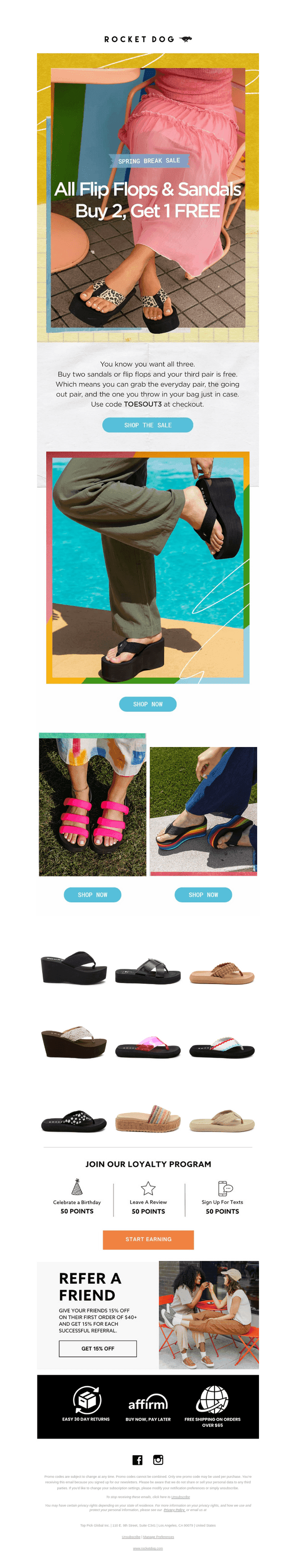 Your Free Flip Flops Are Waiting ⭐
