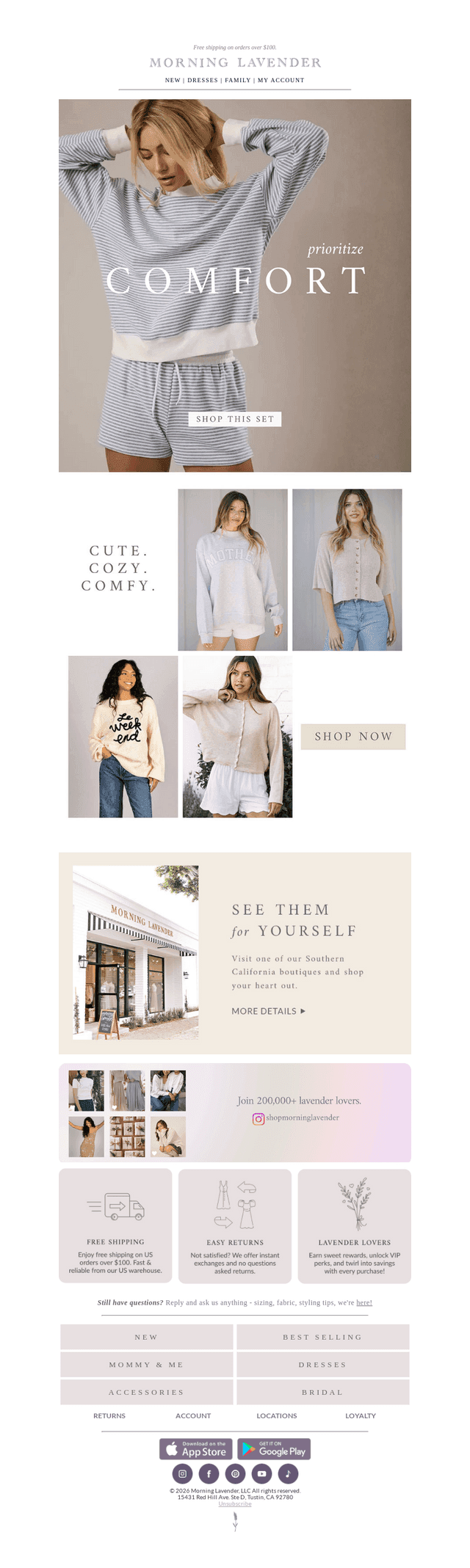 Get your cozies on