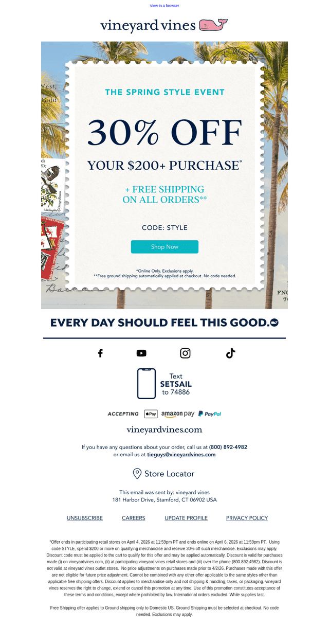 30% Off $200+ Purchase: Save On EVERYTHING 🙌🏼