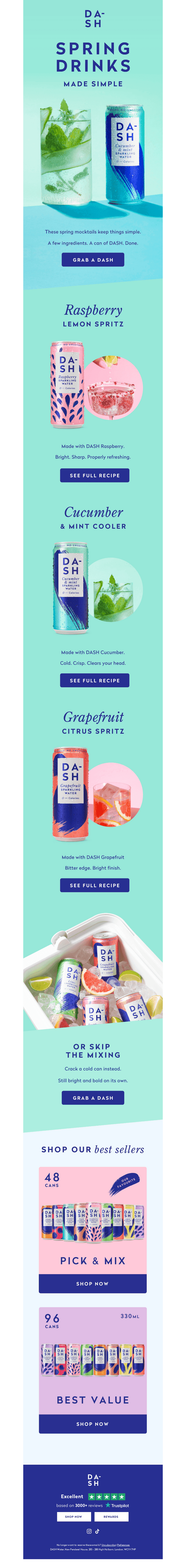 It’s Spring mocktail season.