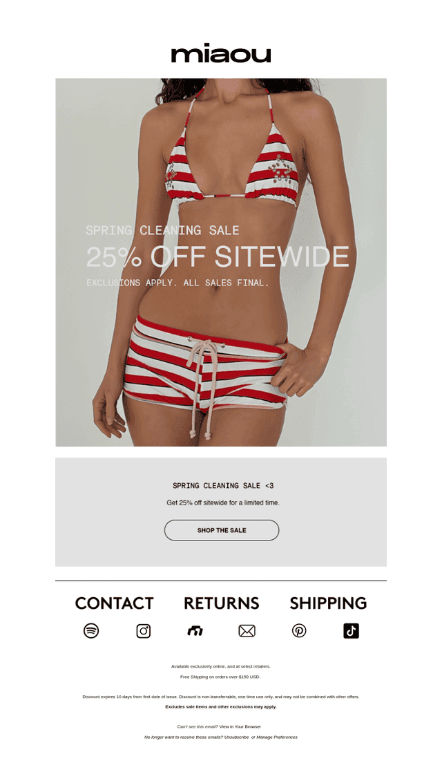SITEWIDE SALE