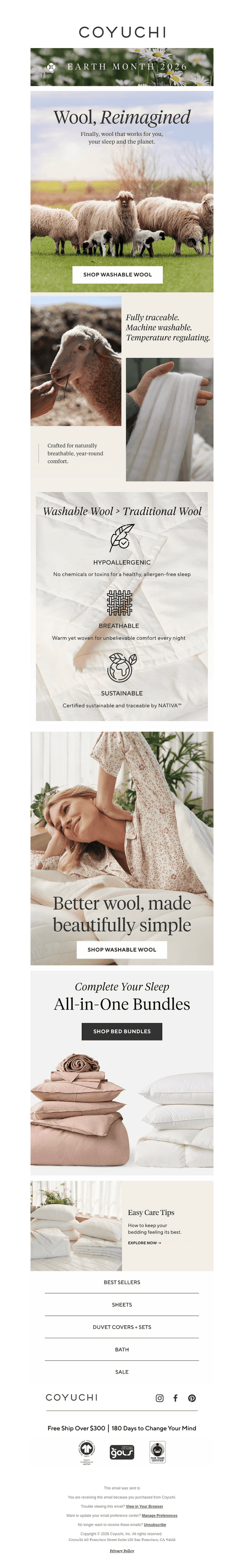 The Only Wool Worth Sleeping On