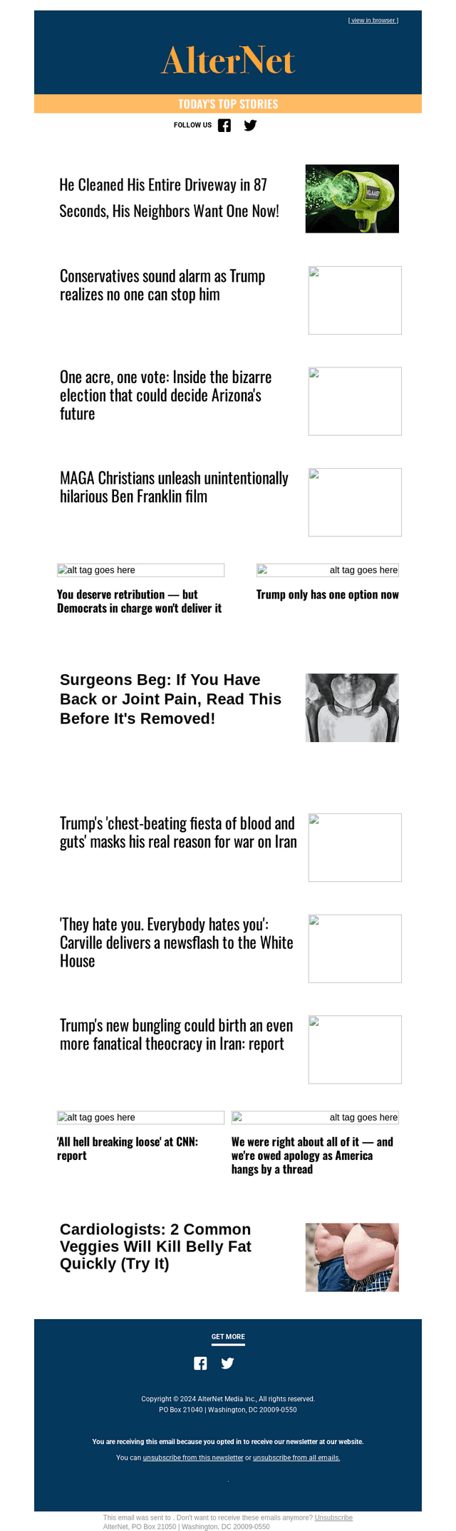 Alternet.org email from Sun, Apr 5, 2026