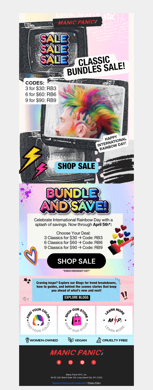 Sale Ends TONIGHT — Get Your Colors!