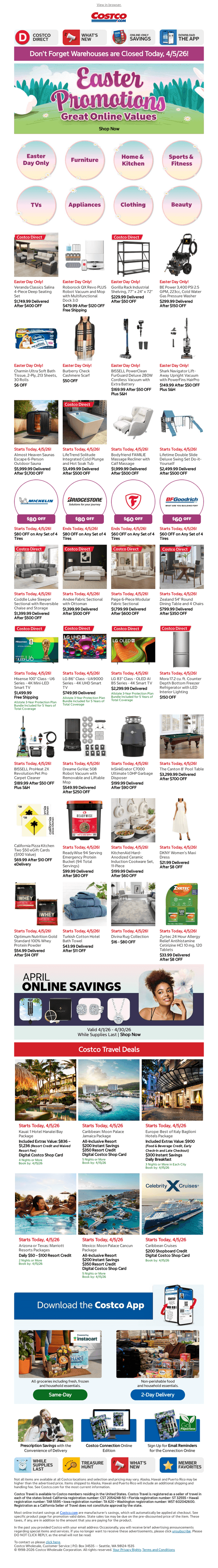 The Easter Savings Hunt is On!