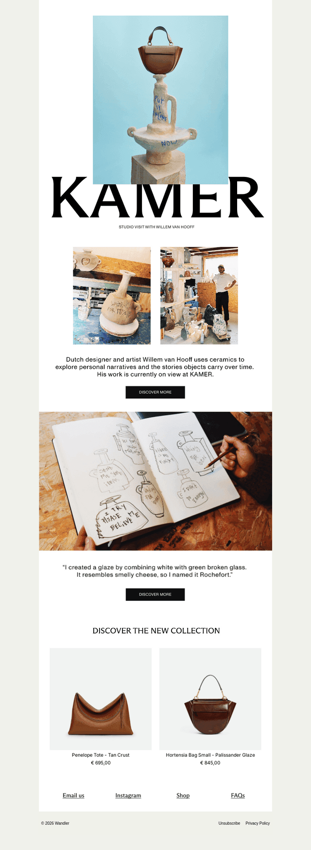 Inside The Studio With Willem van Hooff
