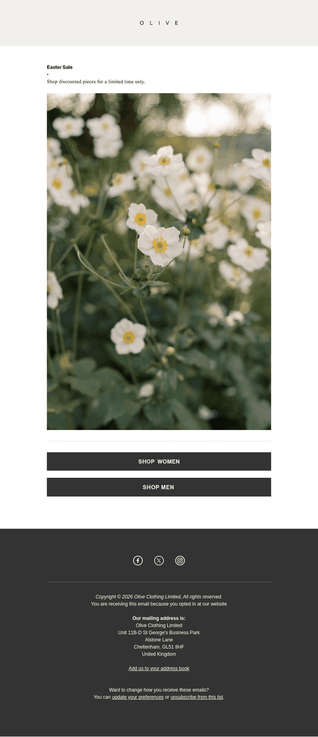 Easter Sale • Ends Soon