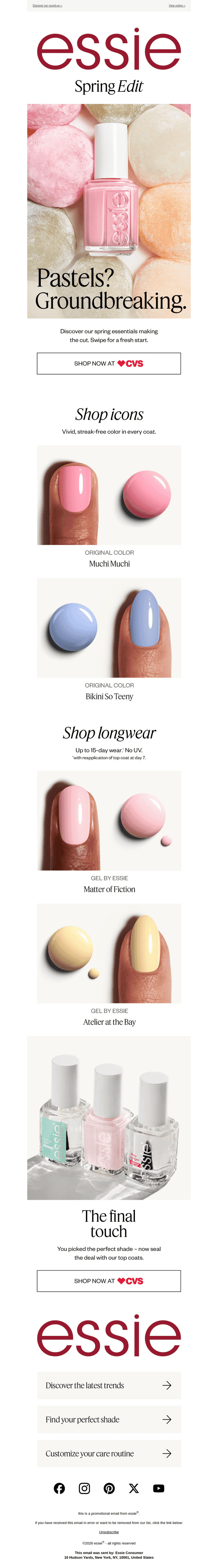 Pastels, but make them iconic 💅