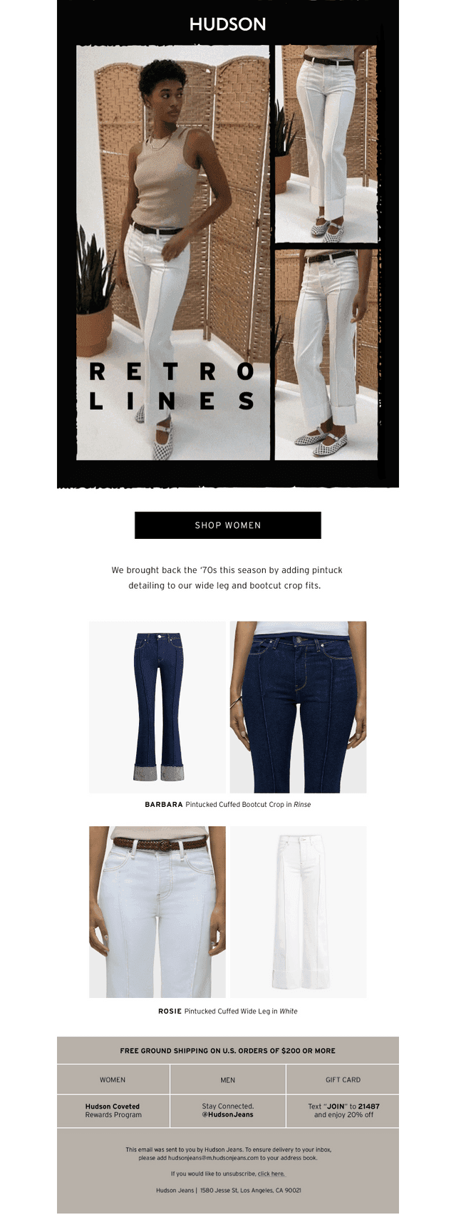 Denim That Draws the Line