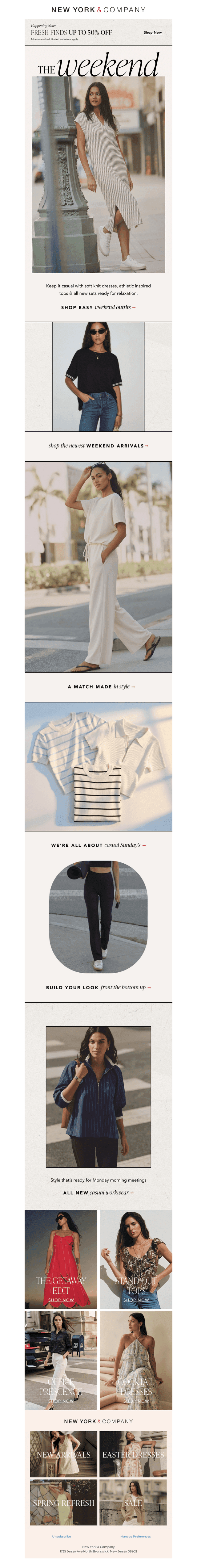 Shop the Weekend Edit