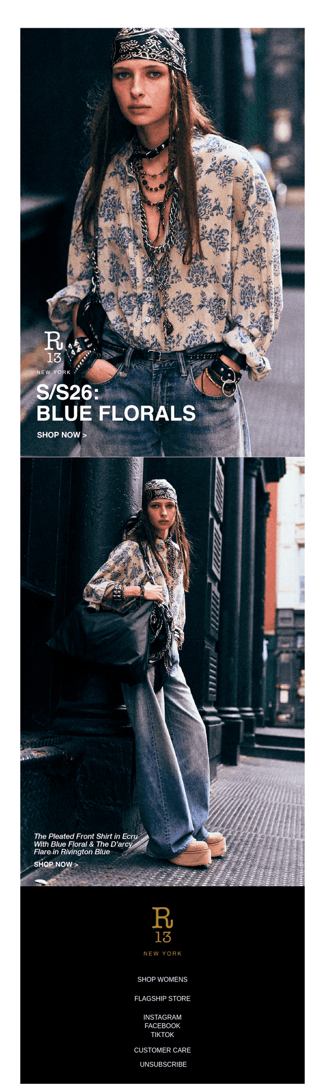 SS26: Blue Florals