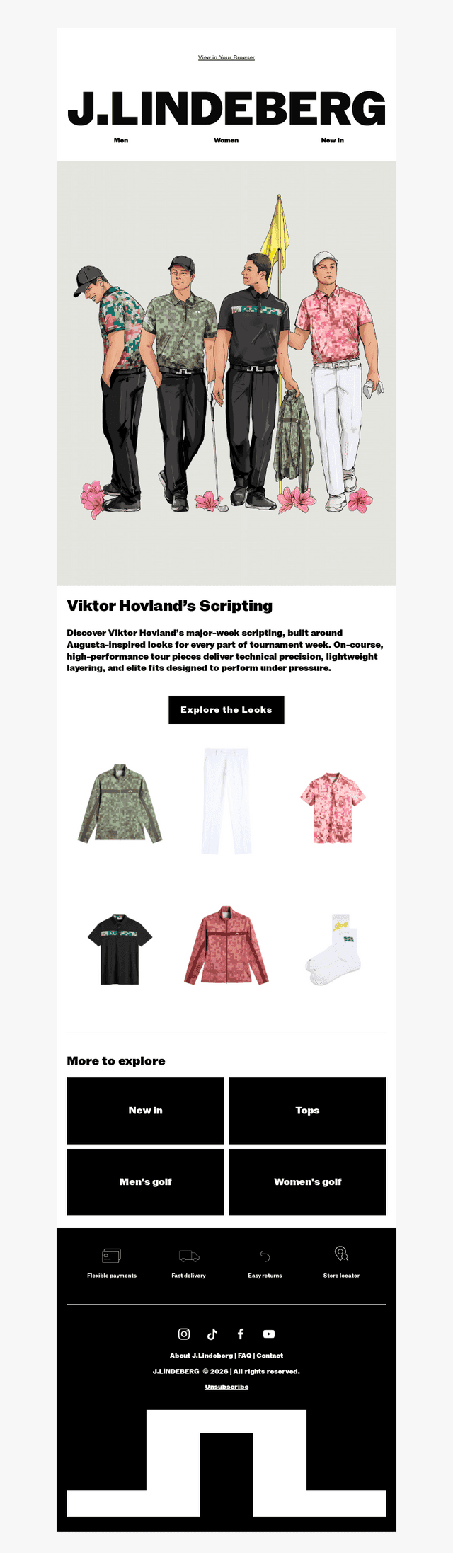 Viktor Hovland’s Augusta Looks