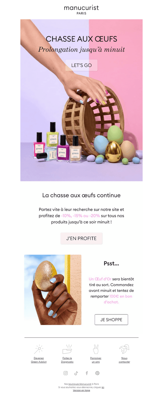 -10%, -15%, -20%... 🐥 Ça continue aujourd’hui !