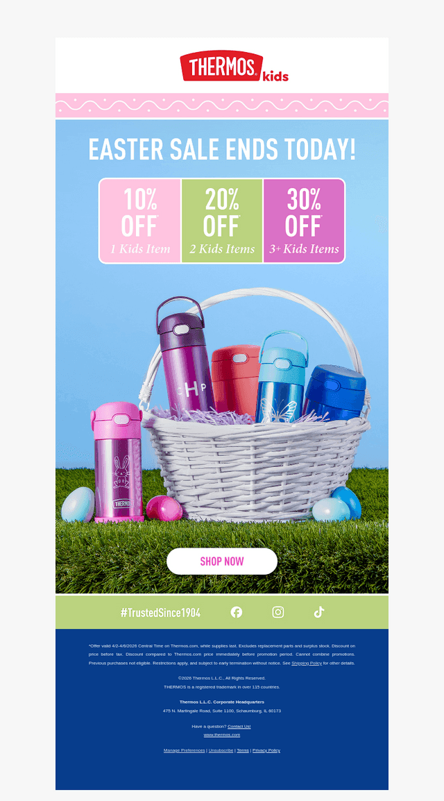 Thermos email from Mon, Apr 6, 2026
