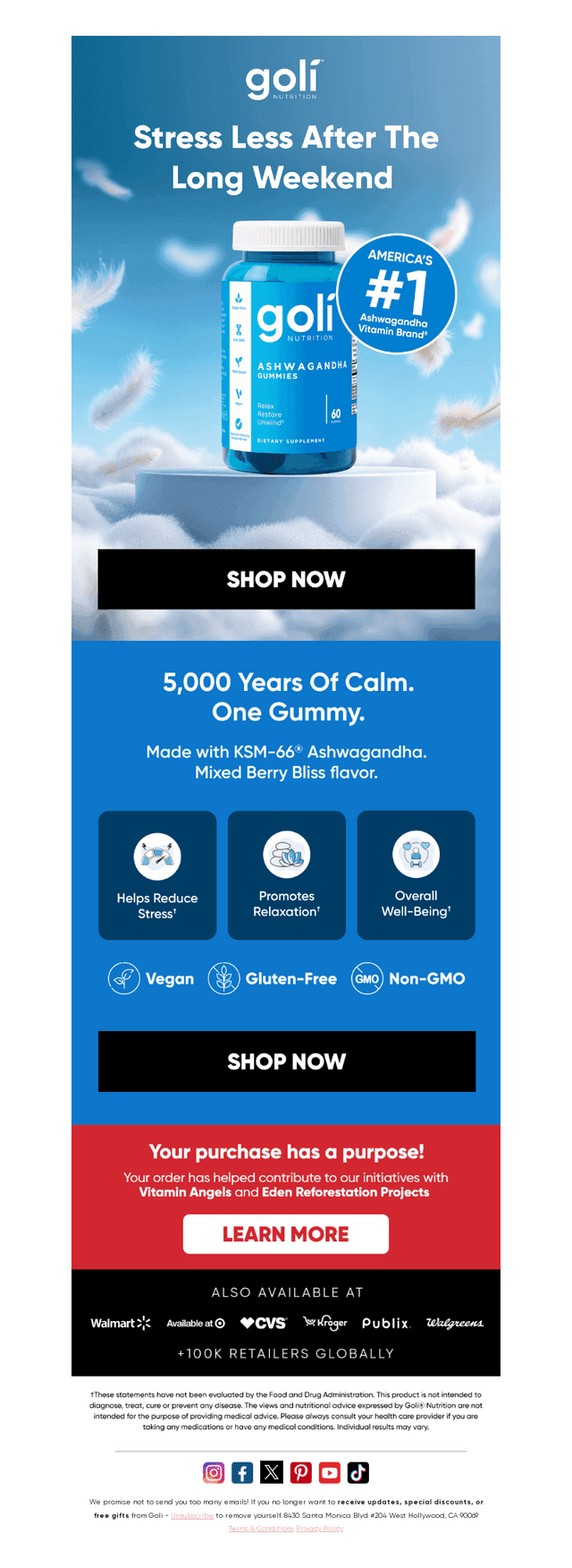 Goli Nutrition email from Tue, Apr 7, 2026