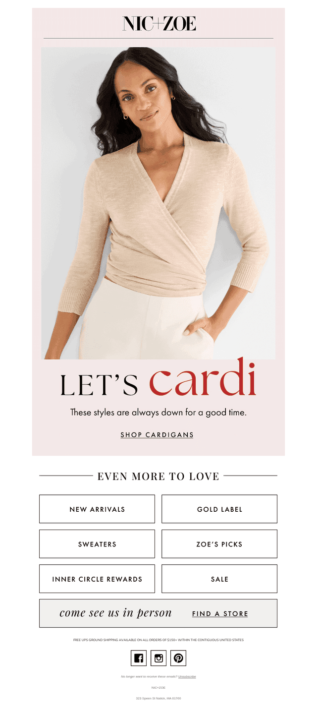 Ready to cardi?