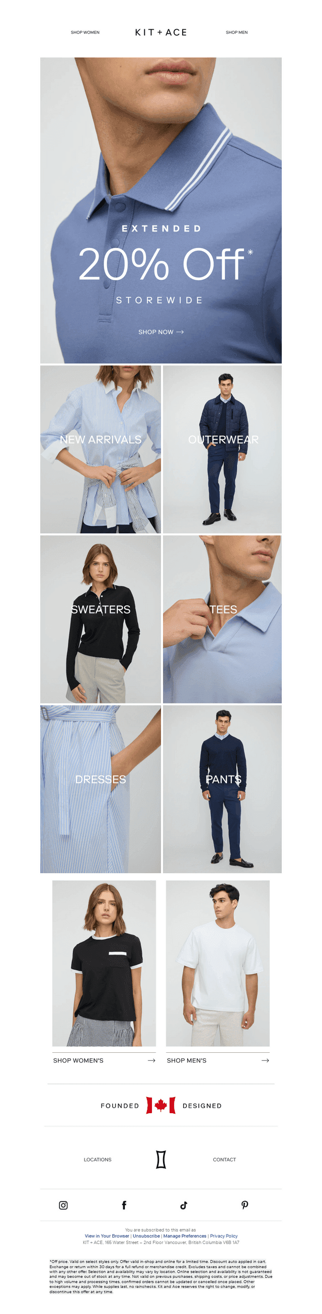 A Little More Time — 20% Off Storewide