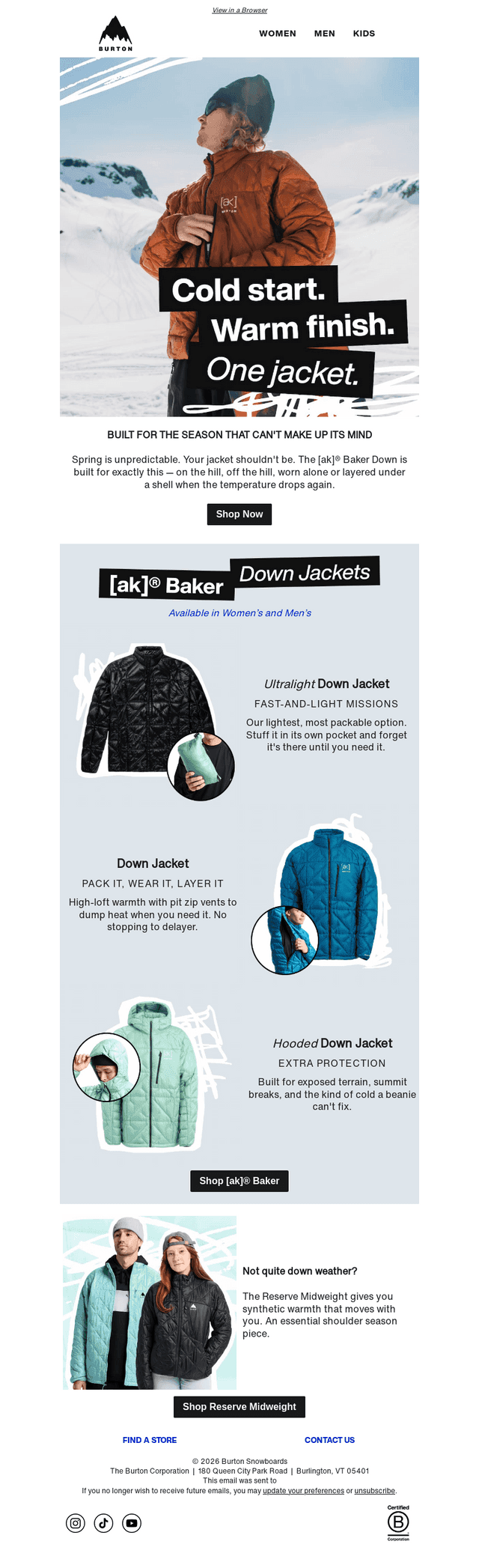 Shoulder season? Sorted.