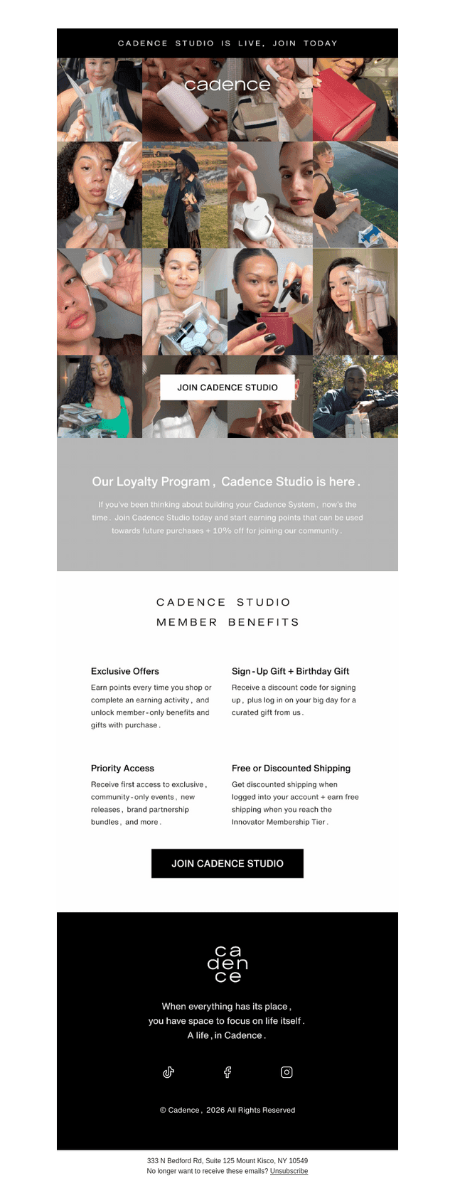 Cadence email from Tue, Apr 7, 2026