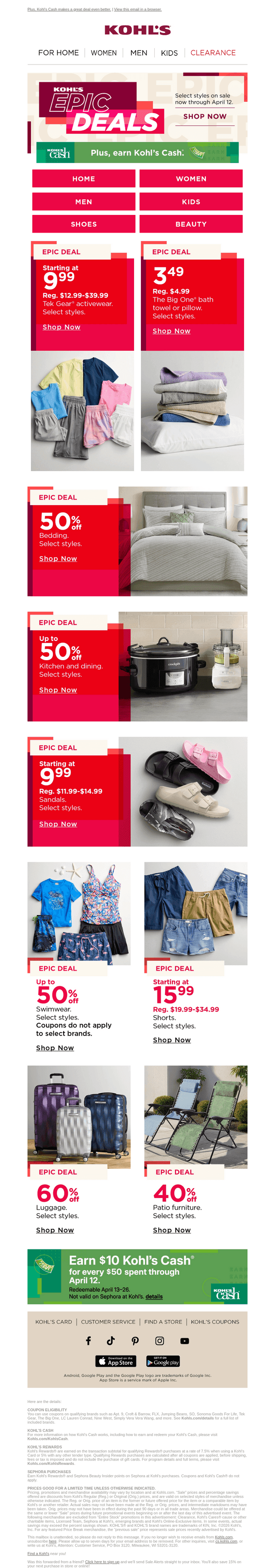 We called them EPIC DEALS for a reason ... 😉