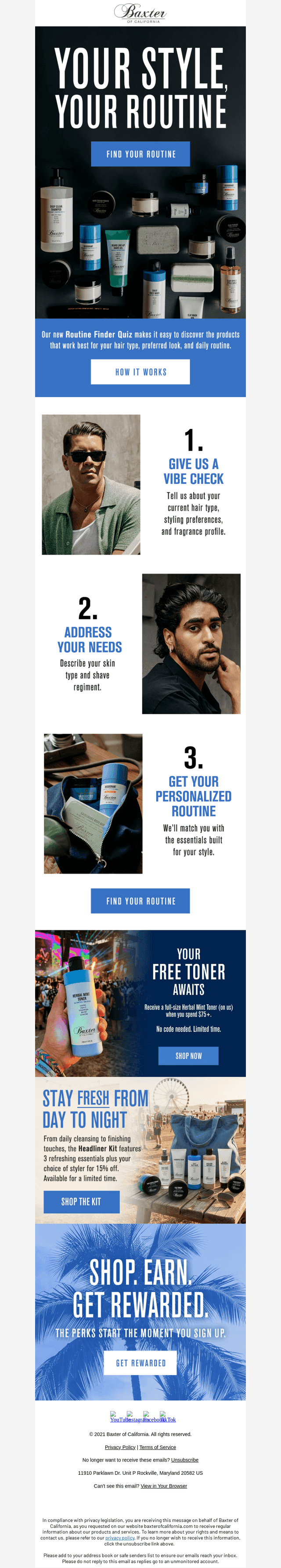 Baxter Of California email from Wed, Apr 8, 2026