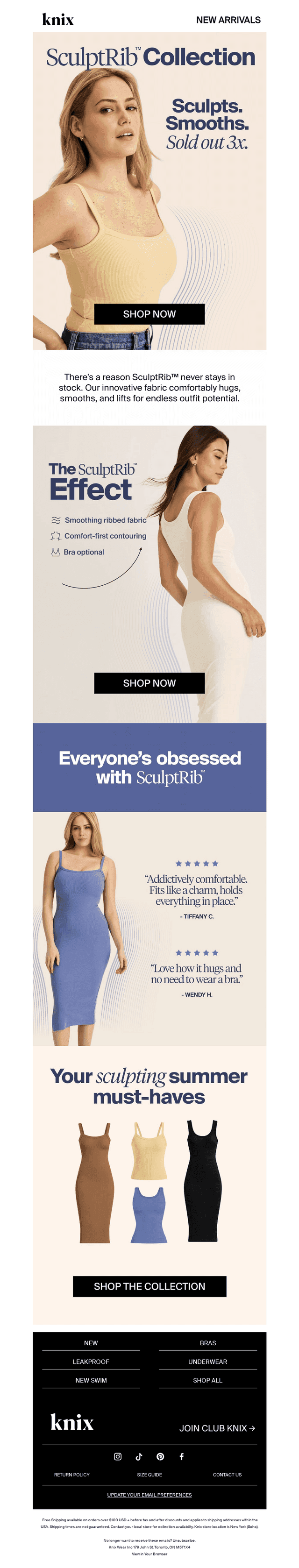 Our go-braless wardrobe staple is back!