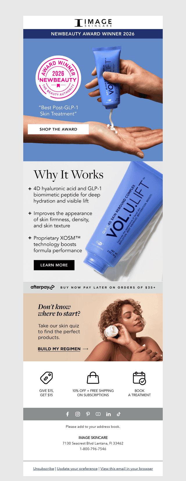 IMAGE Skincare email from Wed, Apr 8, 2026