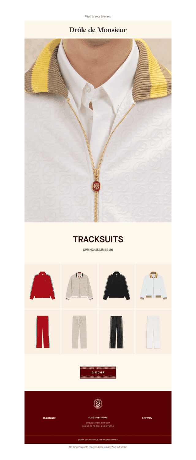 Spring/Summer 26 - Tracksuits