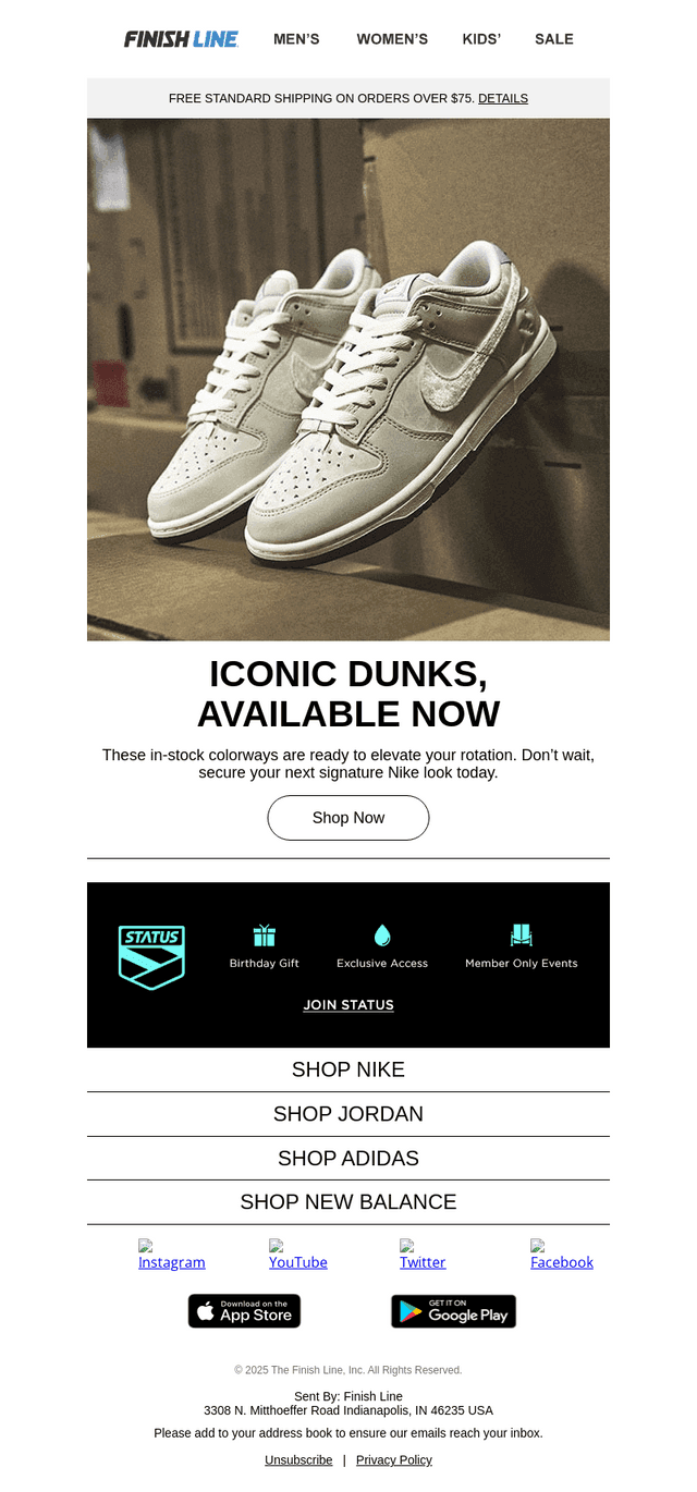 Fresh Dunks Still In-Stock! ⚡️