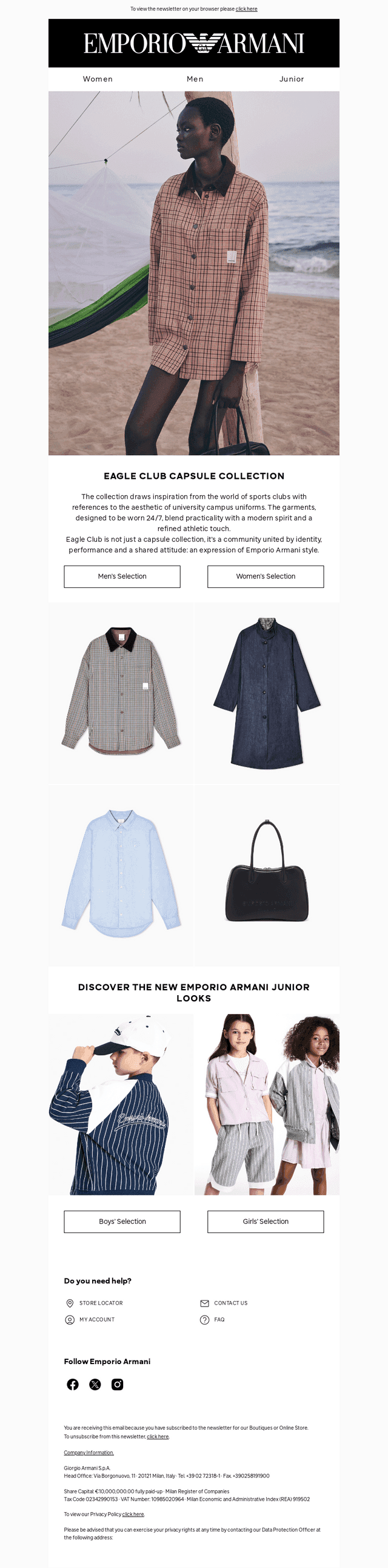 Eagle Club Capsule Collection