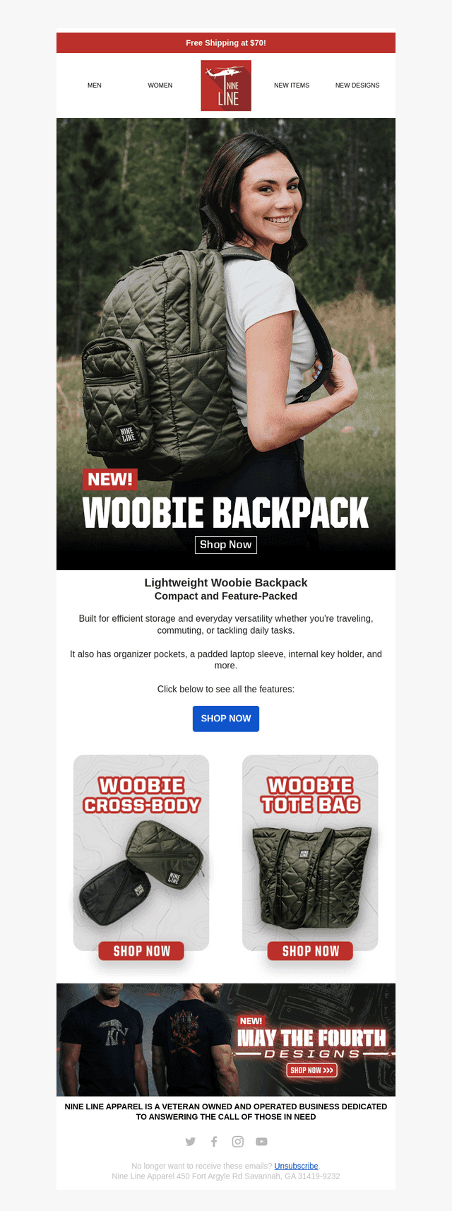 NEW: Woobie Backpack