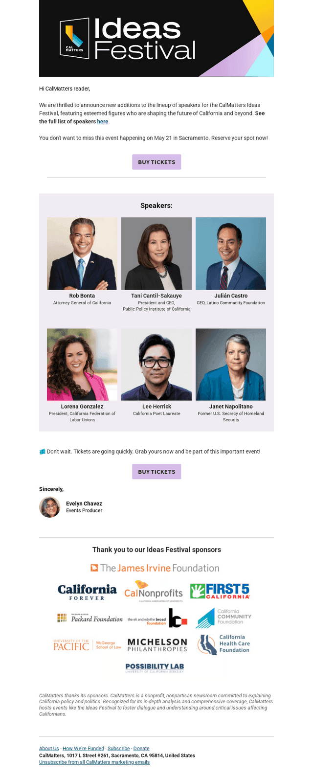 Calm email from Thu, Apr 9, 2026