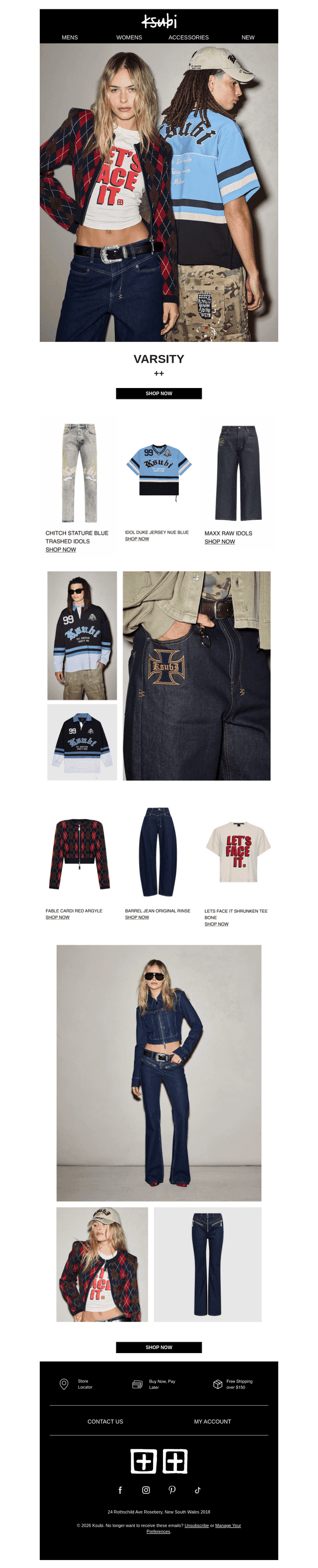 ++ VARSITY ++