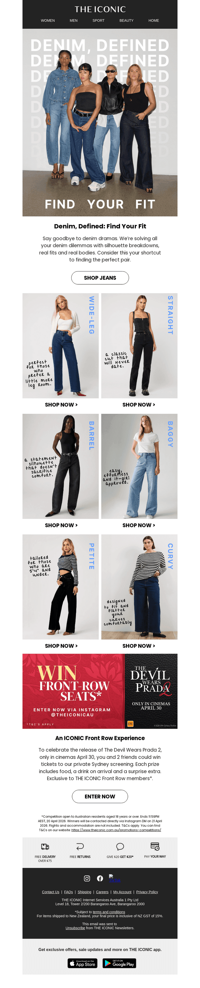 Your denim dilemmas, solved ✔️