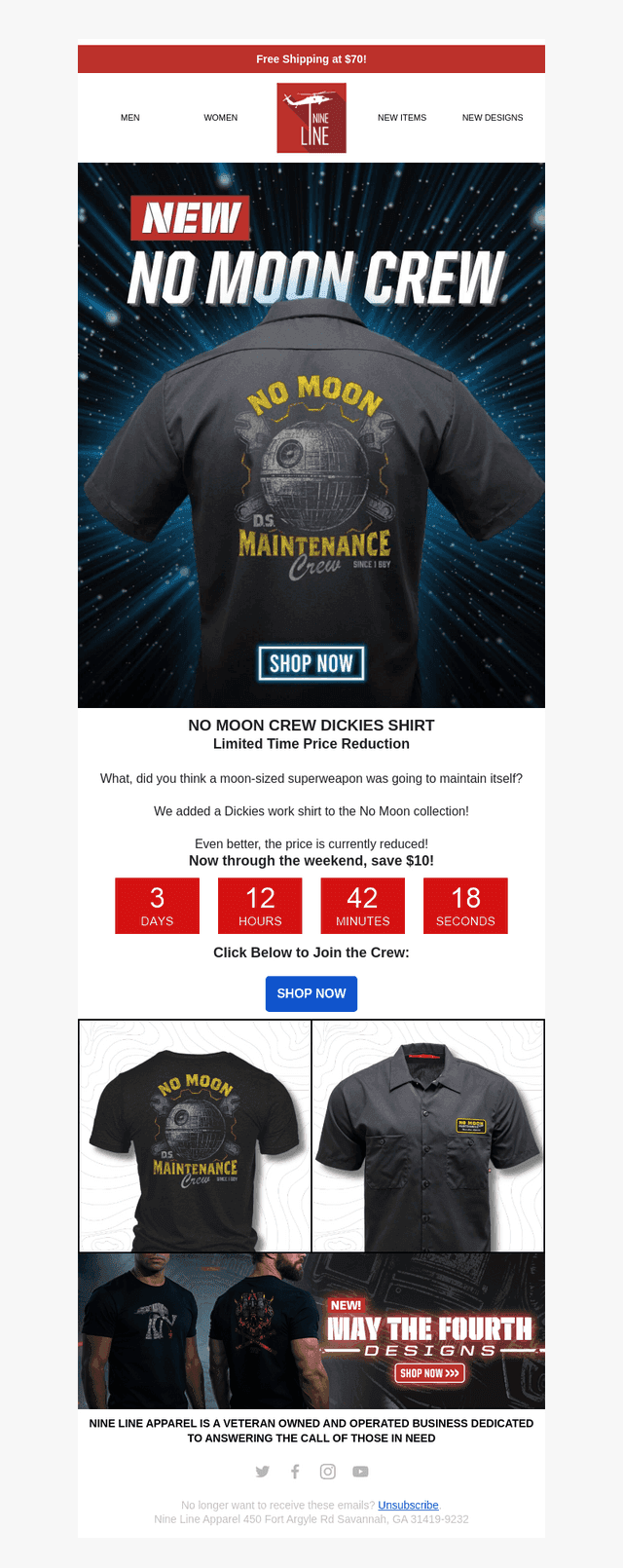 Savings from a Galaxy Far, Far Away