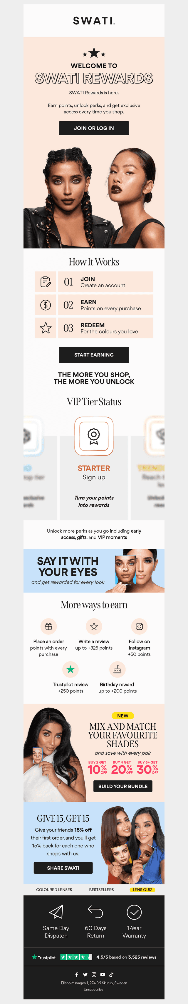 New: SWATI Rewards is here! ✨