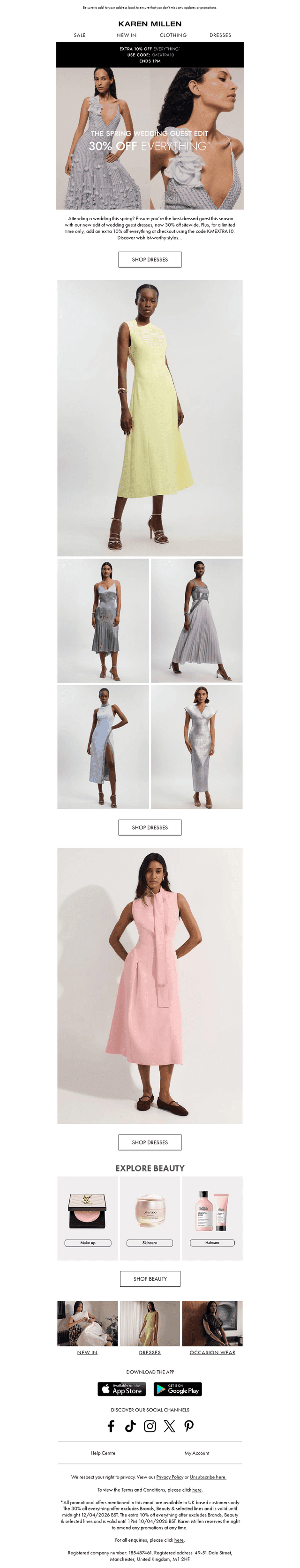 30% off Everything | The Spring Wedding Guest Edit