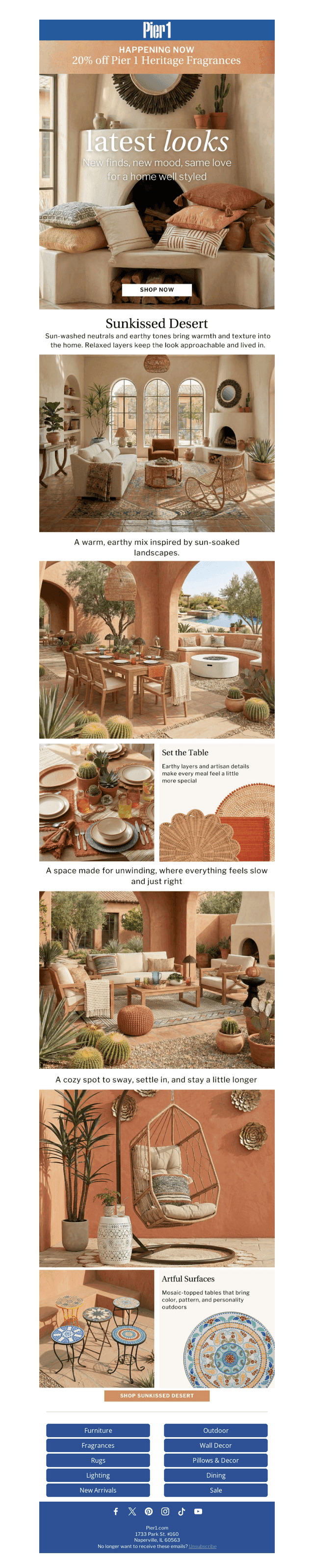 Latest looks: Sunkissed Desert is here.