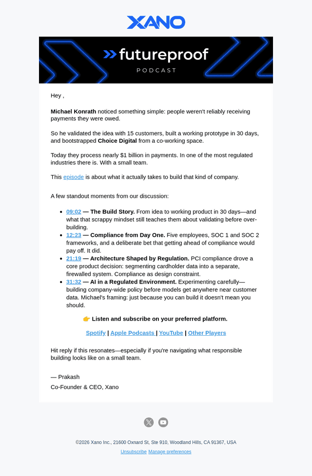 From a 30-day prototype to $1B in payments