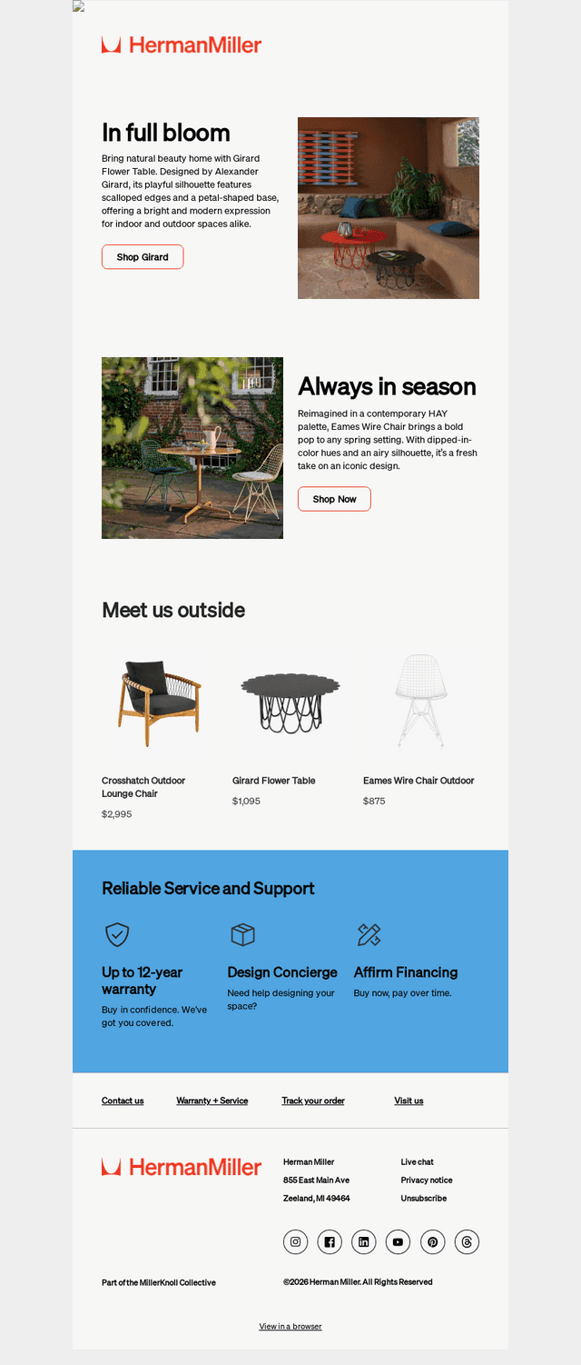 Fresh inspirations by Eames and Girard