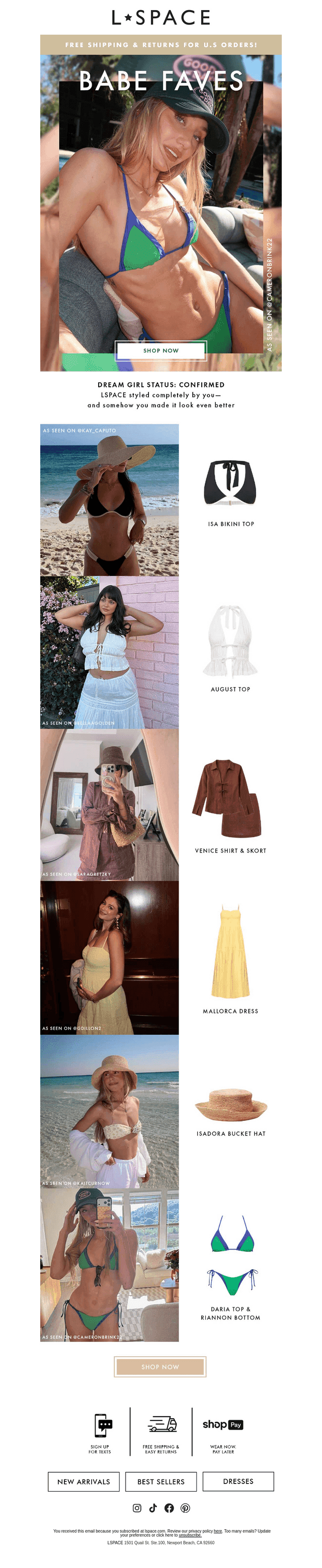 Spotted: LSPACE on Every It Girl