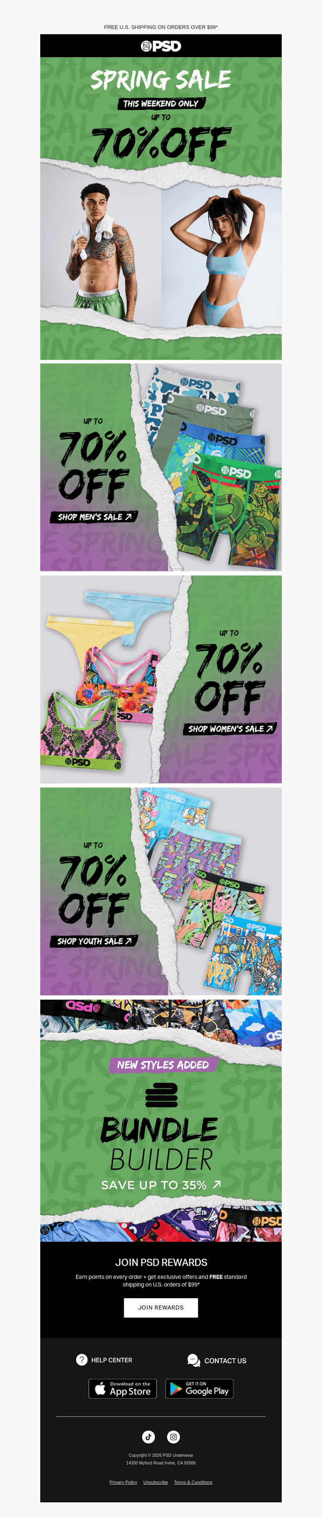 📣 THE SPRING SALE IS ON!
