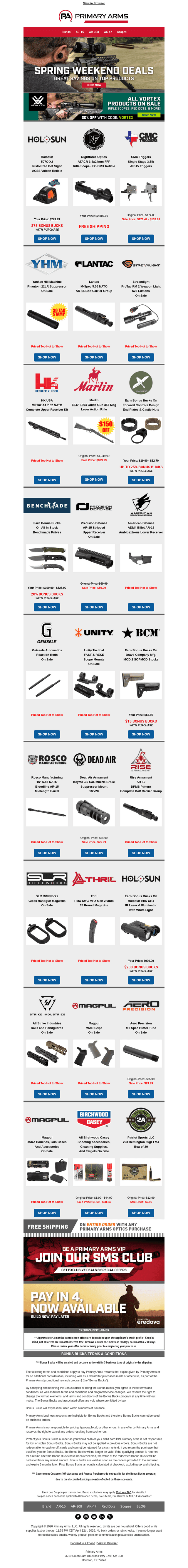 Spring Into The Weekend With These Deals!