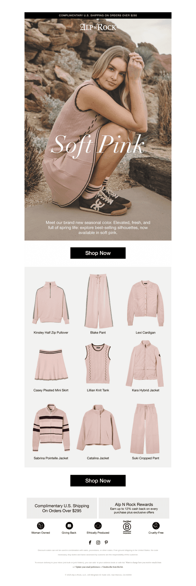 New Color: Soft Pink