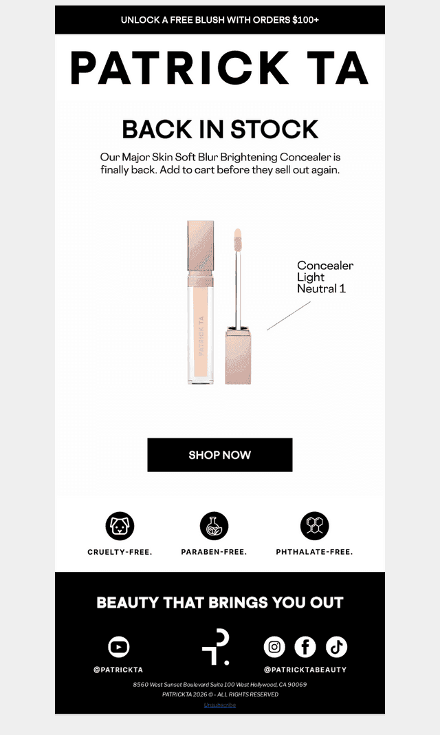 Our #1 Concealer Shade Is Back In Stock 🫶🏻