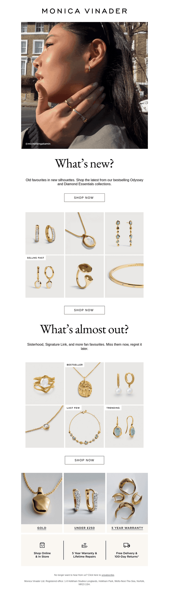 What's new? What's almost out?