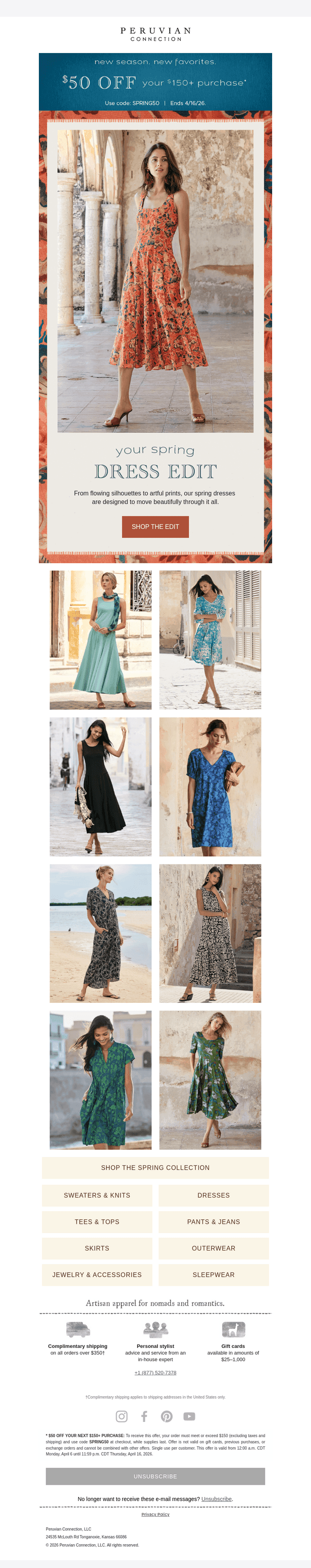A dress for every spring moment 🌸 ($50 awaits!)